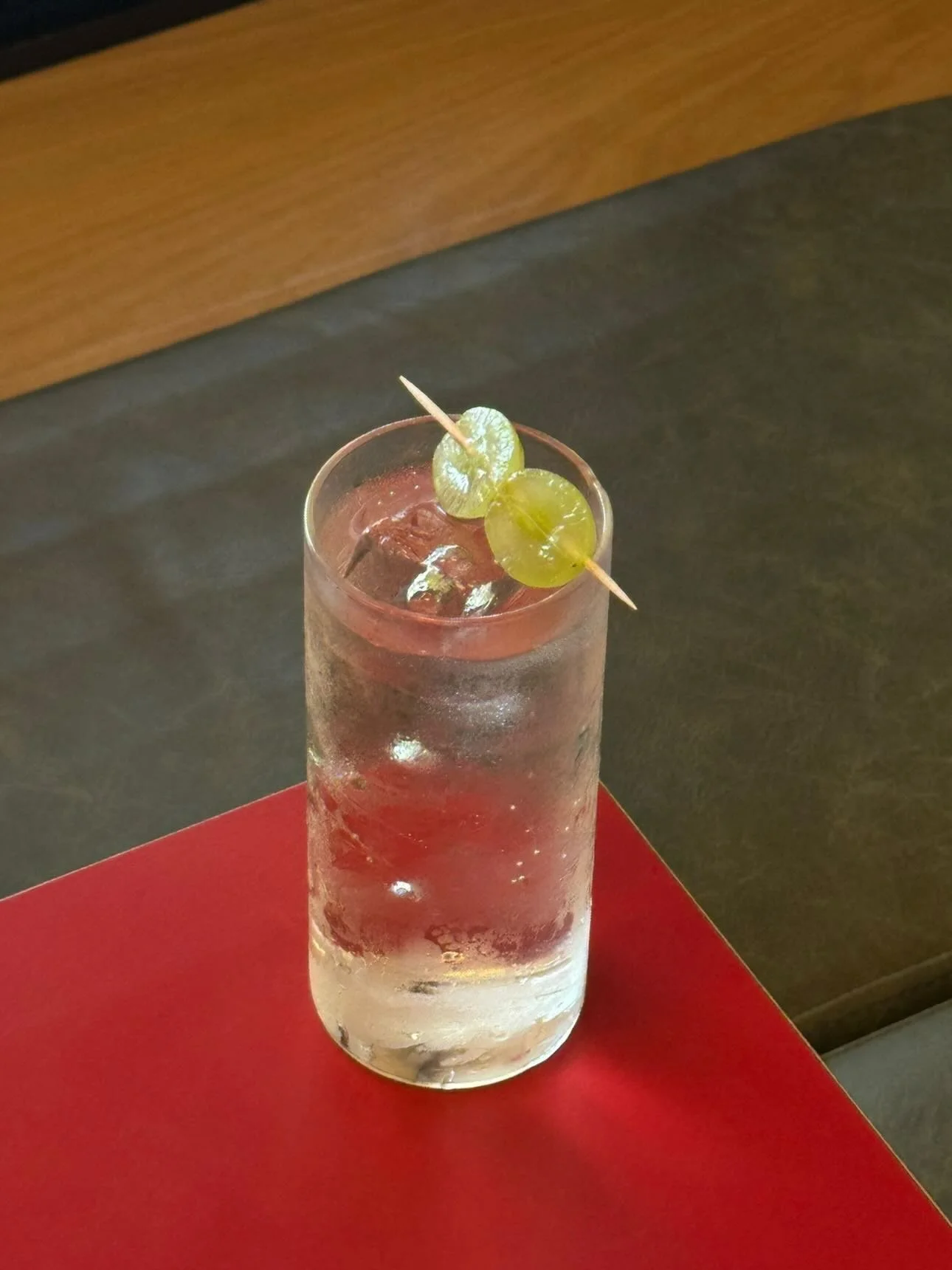 This weekends cocktail special highlights Manzanilla sherry with pickled grape and white port 

Crispy, clean and fresh 

Try this weekend at Corner Shop