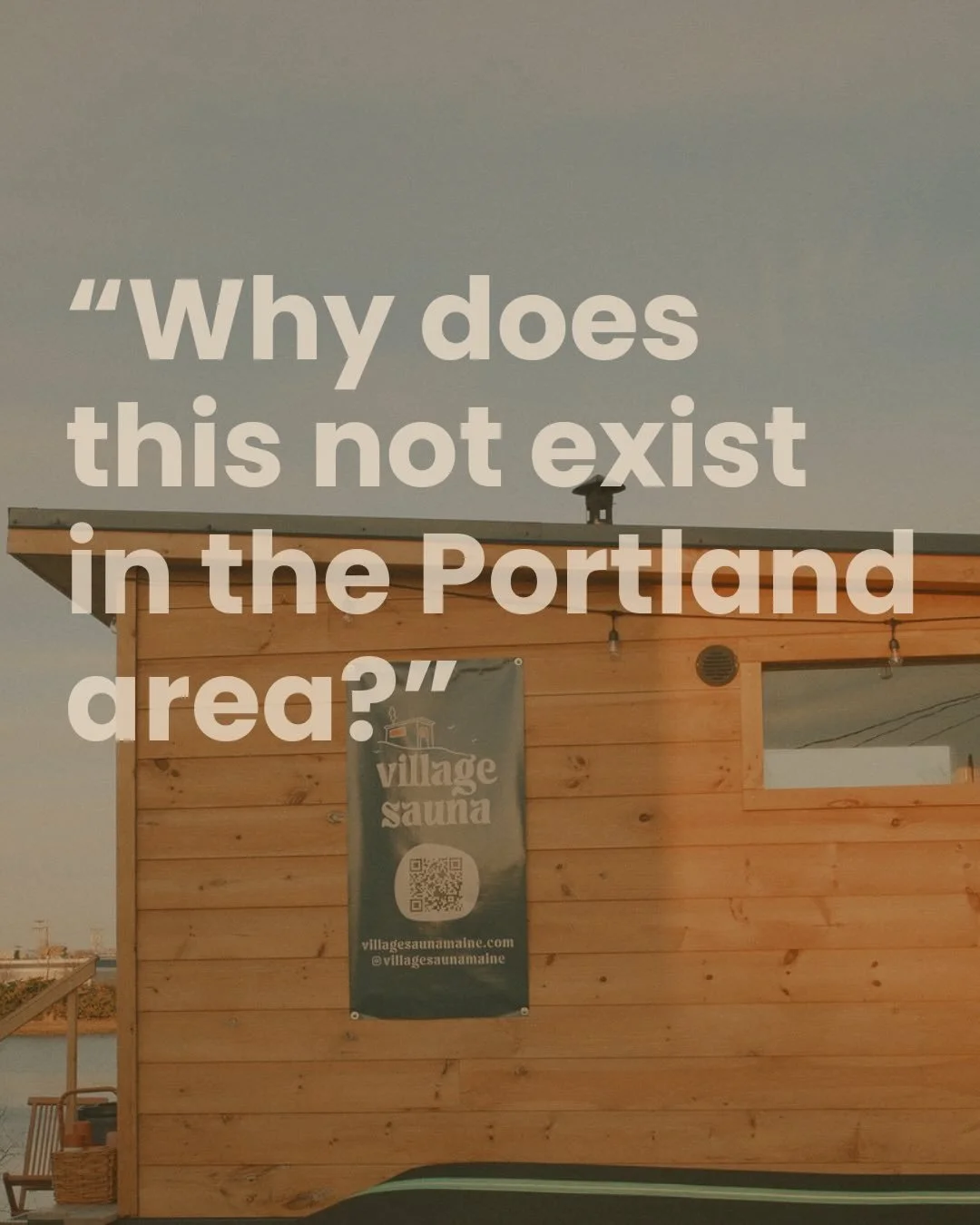 It turns out we weren&rsquo;t the only ones wondering about the scarcity of public saunas in the Portland area. 

We&rsquo;re grateful to @becbarr for featuring us in her Portland sauna culture story and for kindly detailing her Village Sauna visit ?