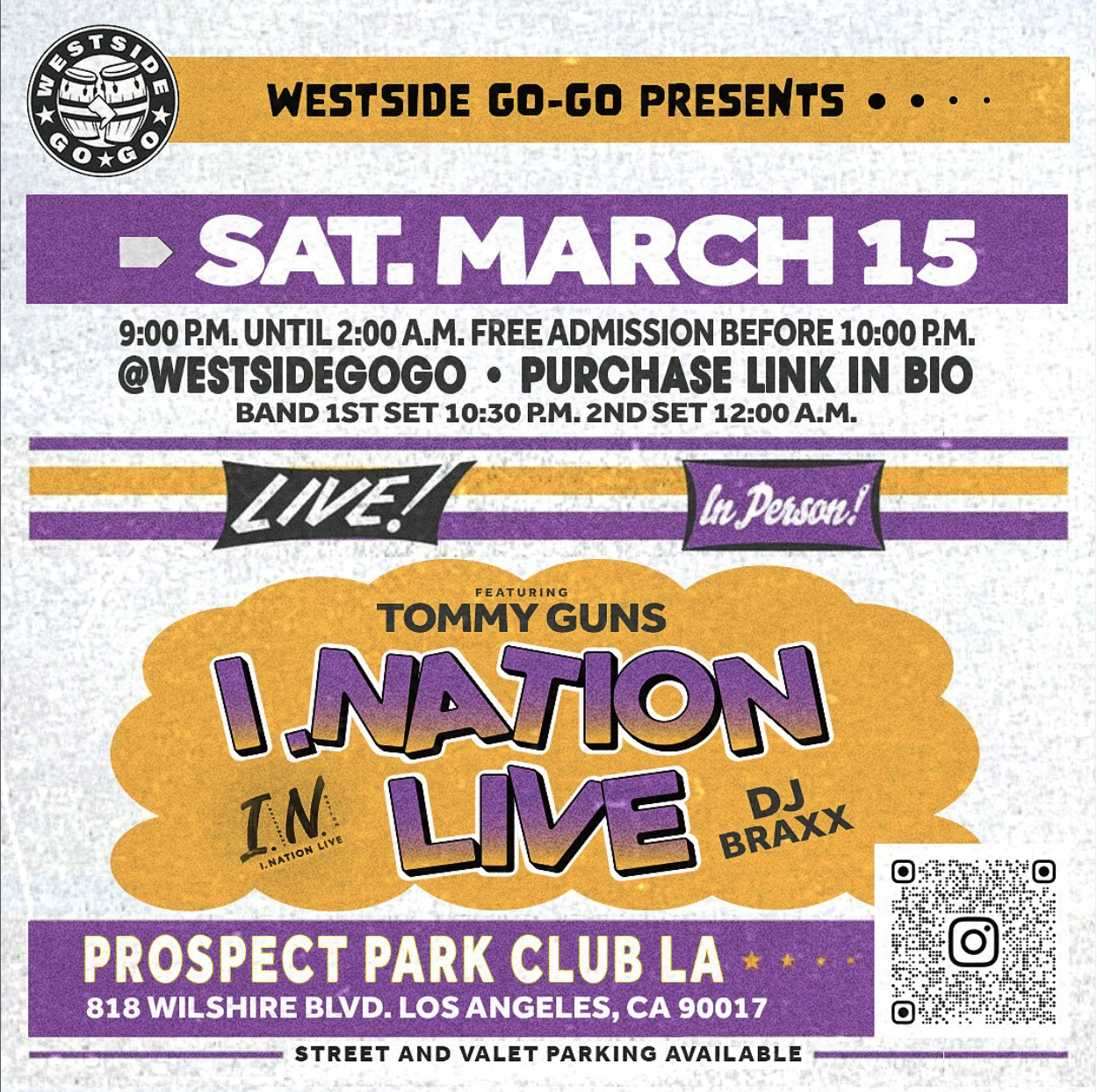 March Westside GO GO