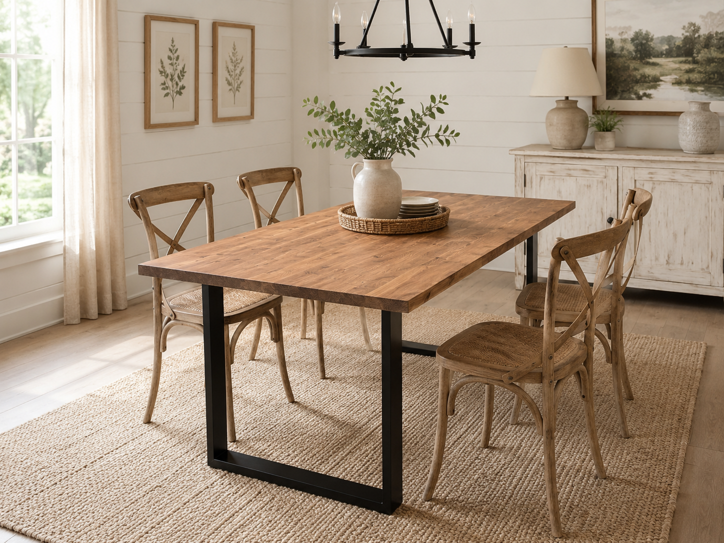 Square Style Dining Table
