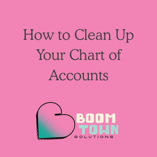 How to Clean Up Your Chart of Accounts