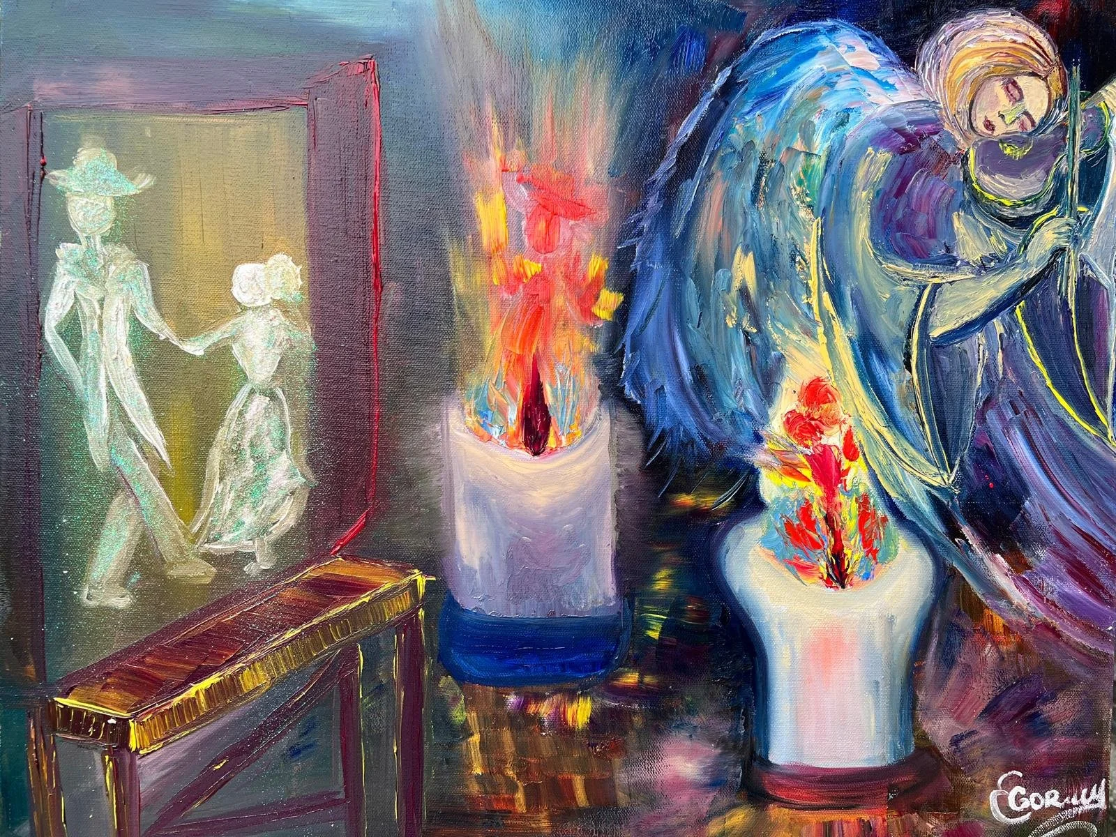 When the Angel Plays the Violin