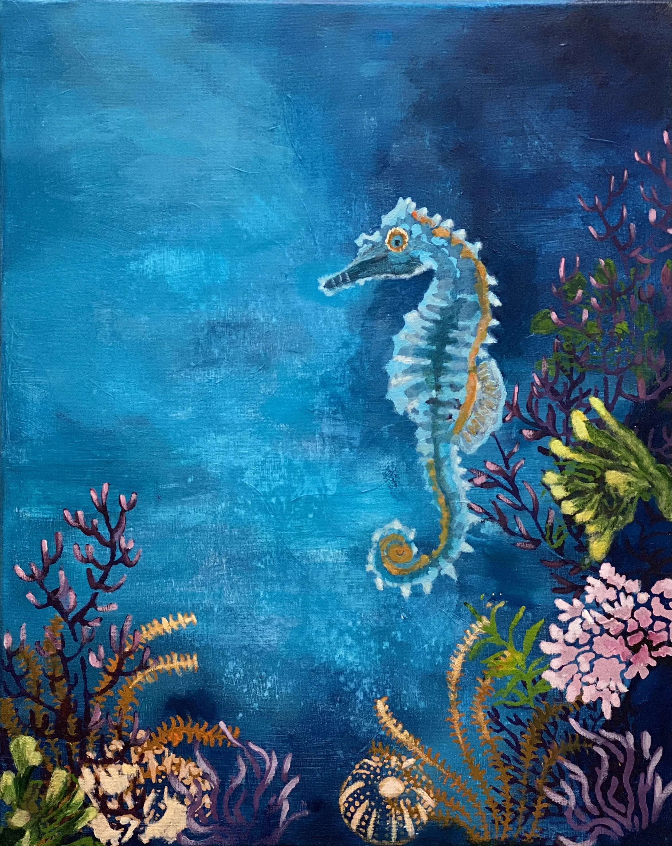 Evig seiler. Akryl på lerret 40 x 50 cm.
Pris: 1200,-
