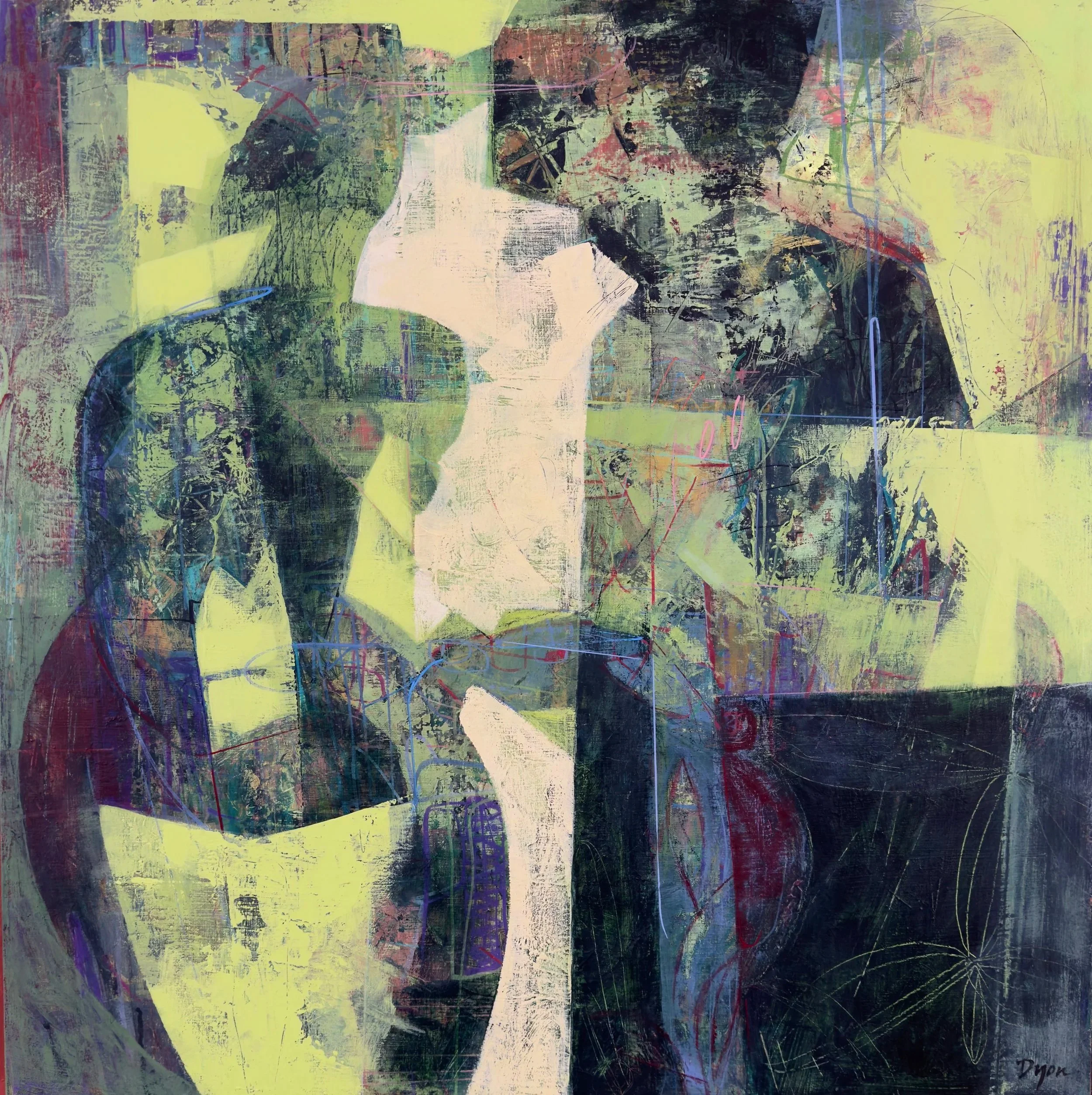 The Promise,
mixed media on panel,
24" x 24",
No. AB2601 -
SOLD
