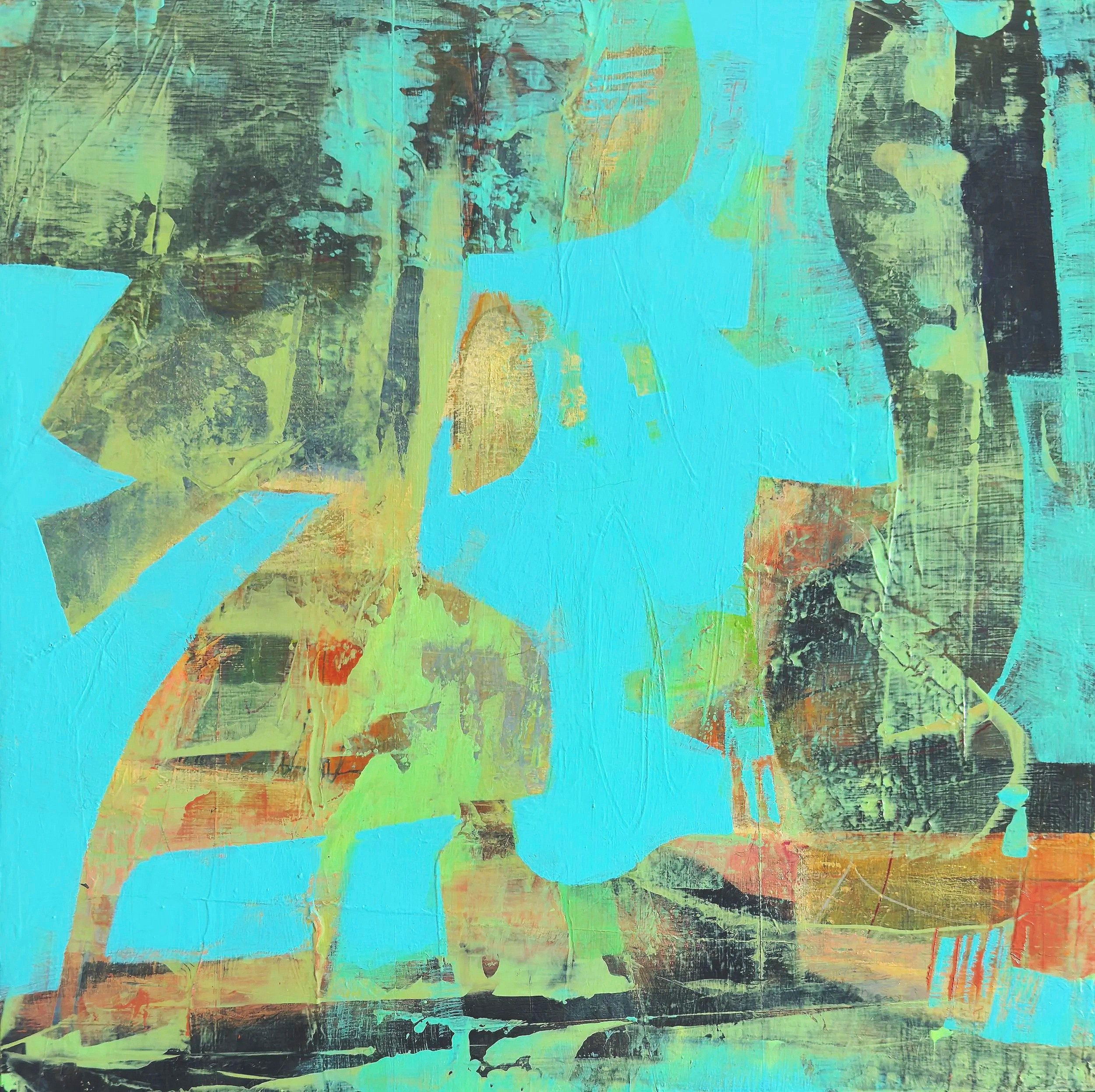 Duet,
acrylic on wood panel,
12" x 12" -
No. AB2539
SOLD
