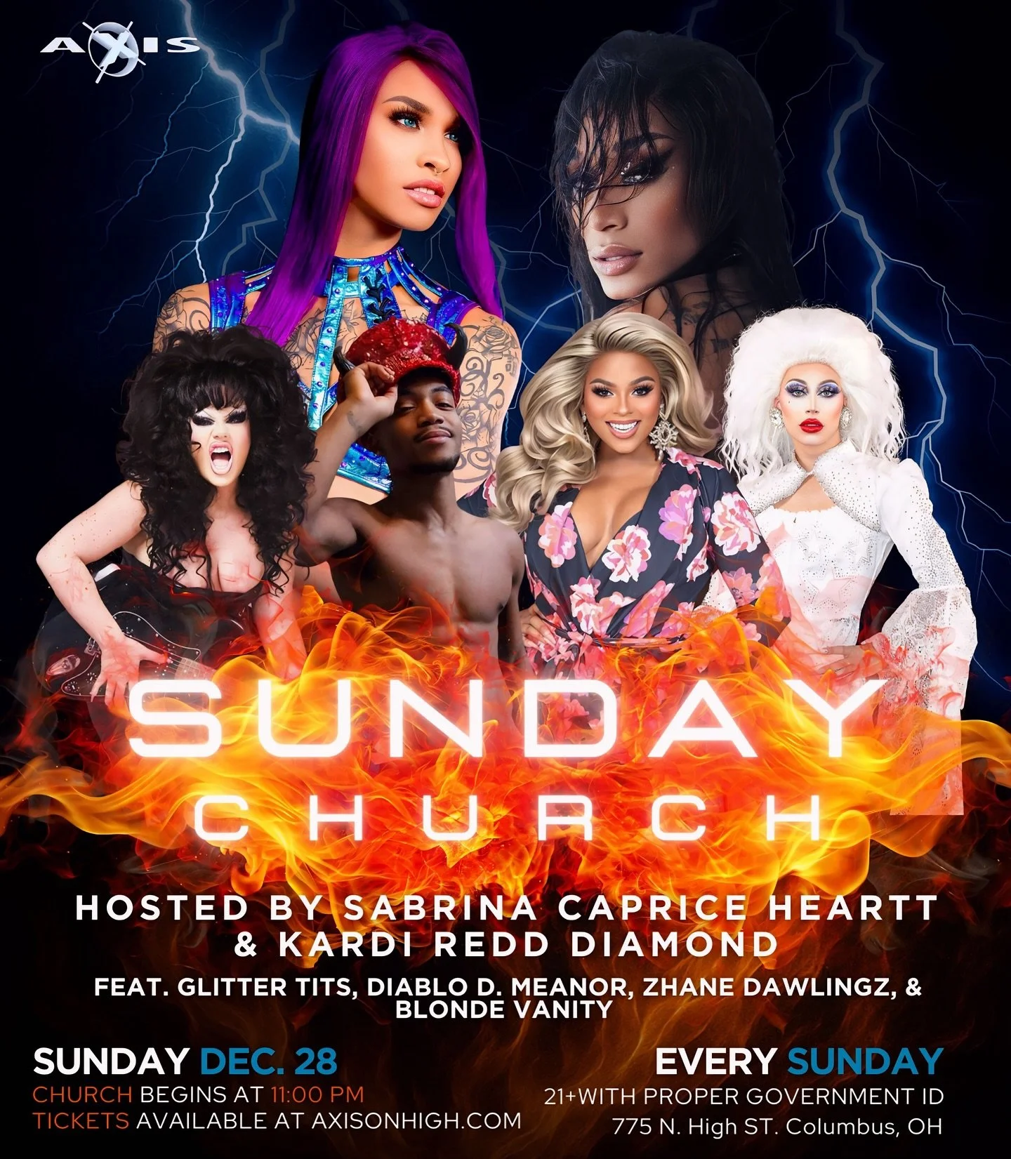 Gather round, sinners and saints alike &mdash; Sunday Church is back in session and salvation has never looked this good. ⛪🔥

Leading tonight&rsquo;s sermon from the pulpit are your anointed hosts Sabrina Caprice Heartt and Kardi Redd Diamond, deliv