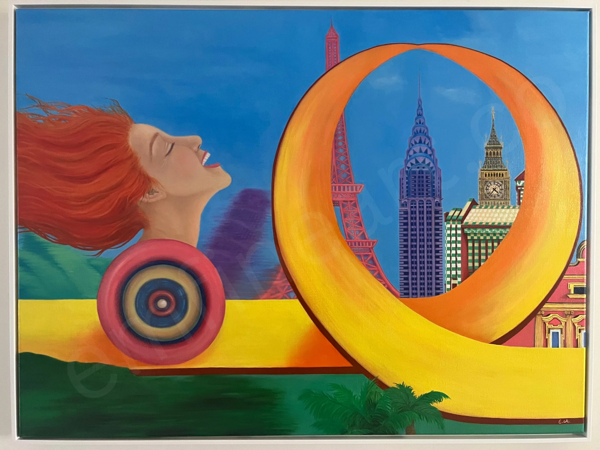 "Life Lover" - Original Oil Painting