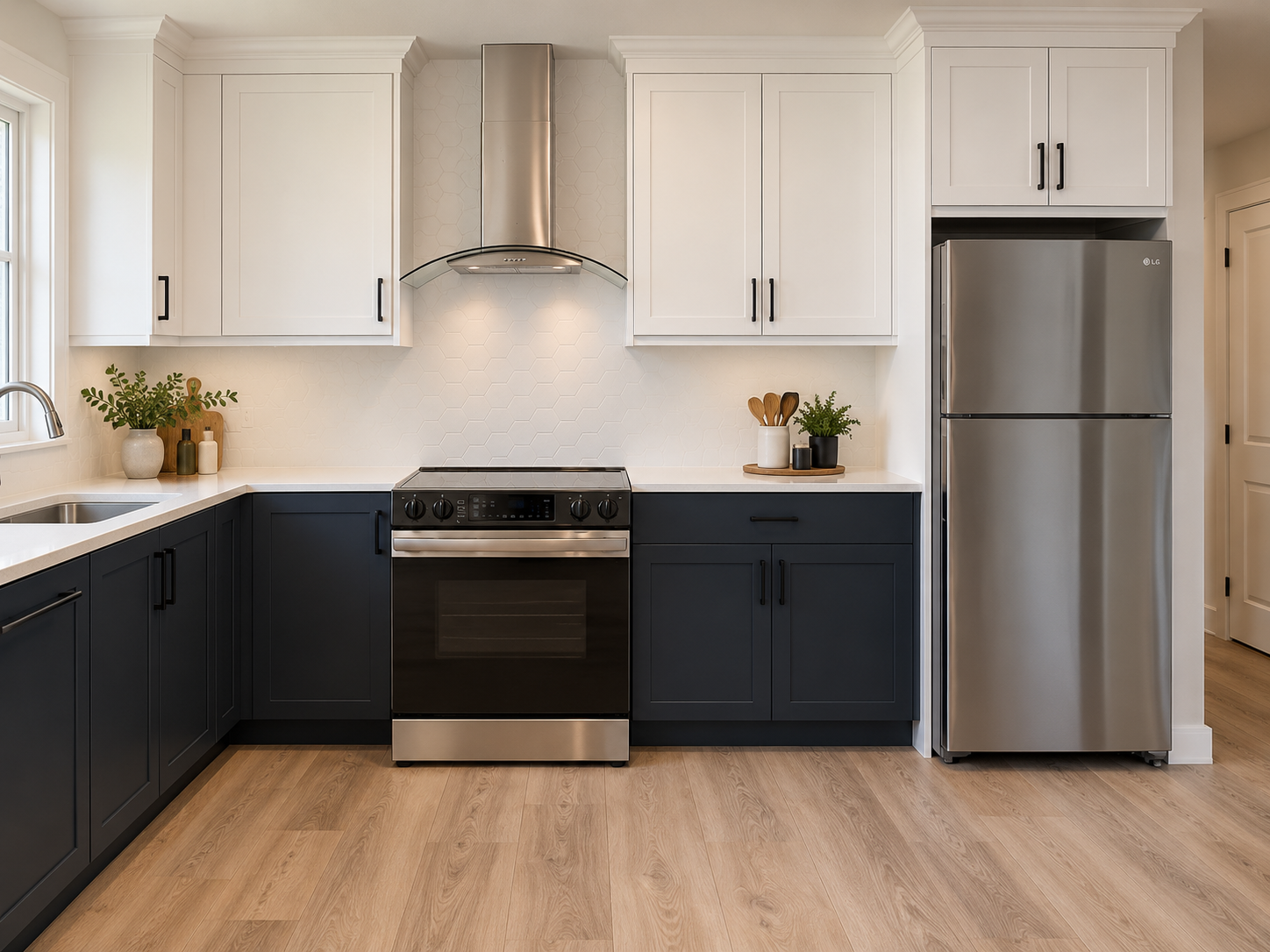 Modern Navy and White Kitchen.png