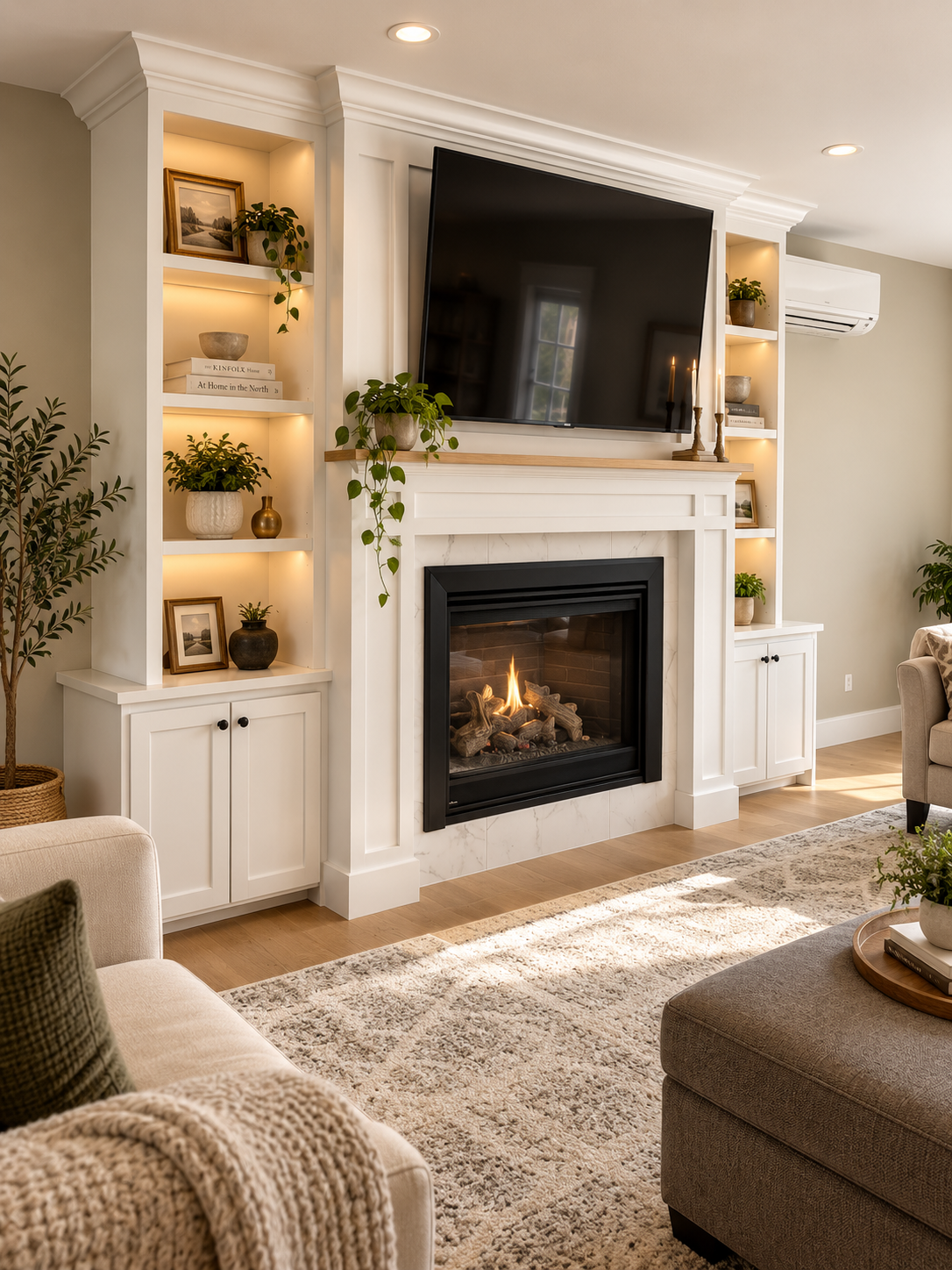 Cozy Modern Fireplace Living Room.png