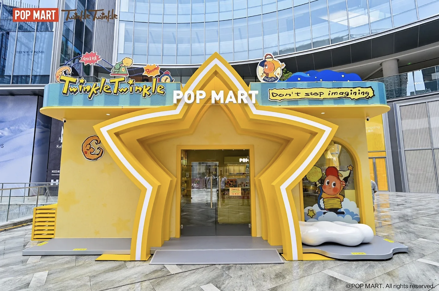 Pop Mart Launches Twinkle Twinkle Pop-Up in Chongqing