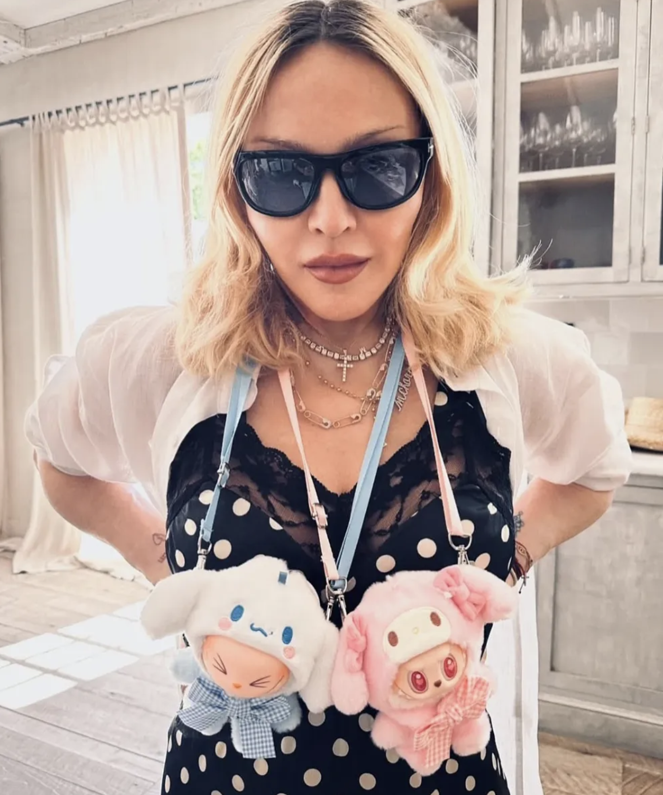Madonna Flaunts Pop Mart Labubu Gifts for Mother’s Day