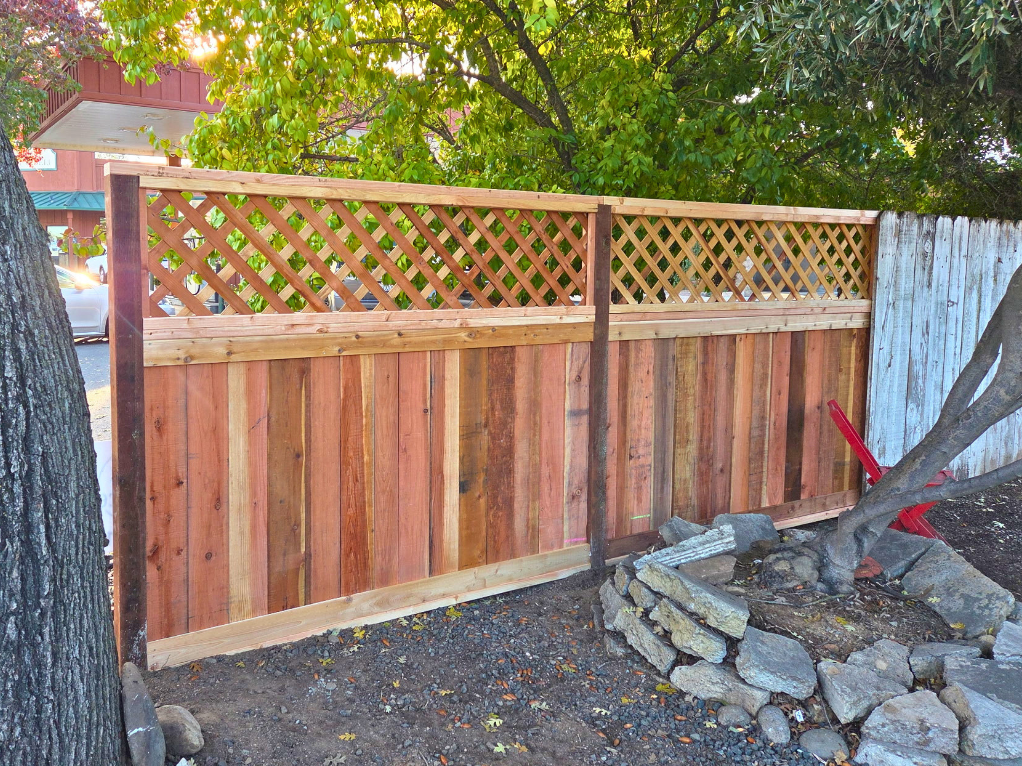 Redwood Lattice Top - Templeton