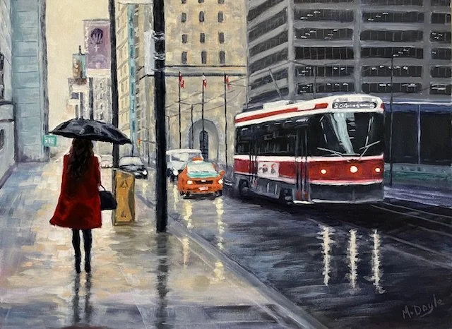 A Toronto State of Mind, 16x20, acrylic on canvas