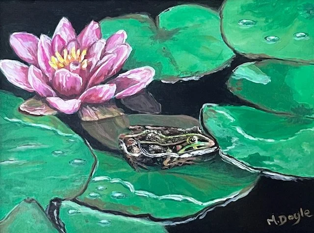 Just Chillin’, 12x16, acrylic on canvas