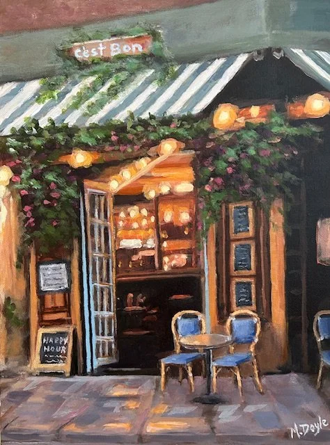 C'est Bon!, 16x12, acrylic on canvas