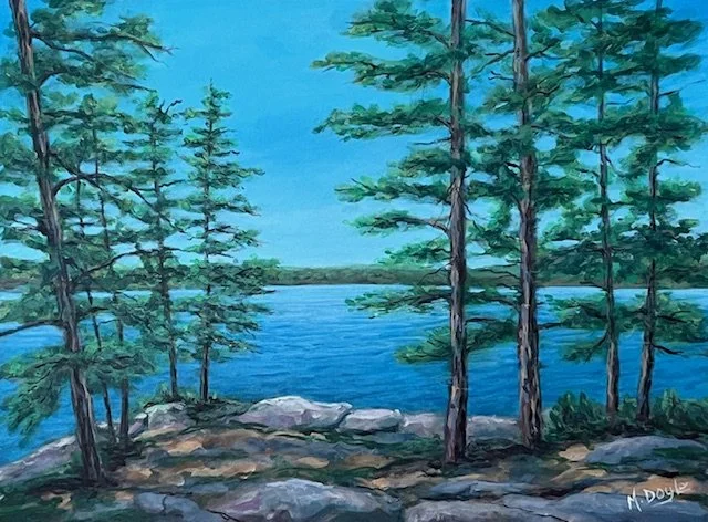 Island Paradise, 18x24, acrylic on canvas