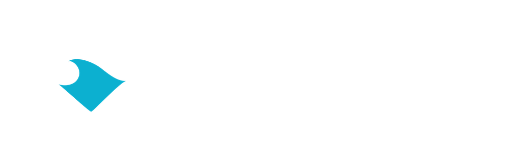 Wake Maui logo featuring a stylized mountain and water wave in black, white, and blue.