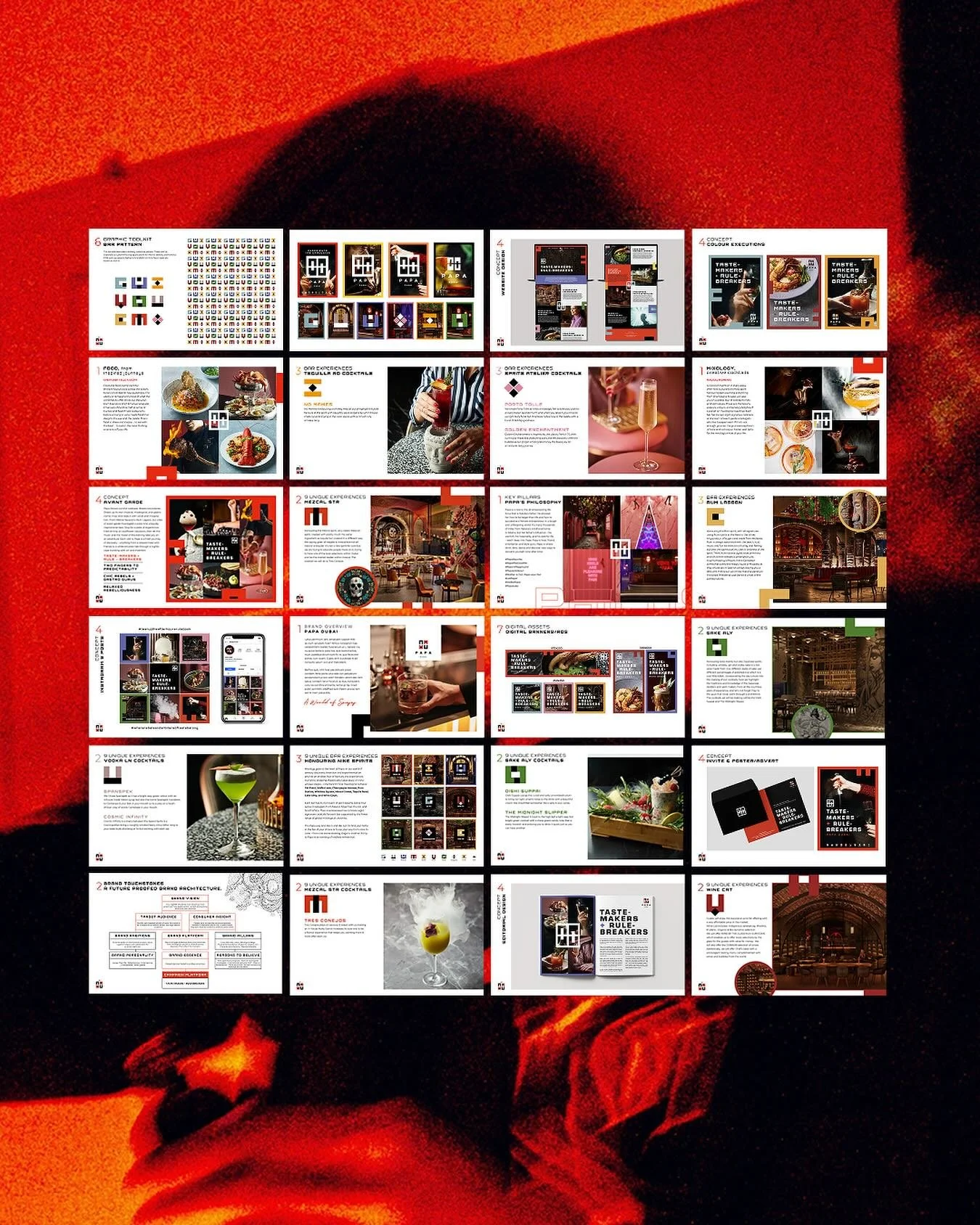 Finemade creates brand toolkits that help hospitality brands stay visually consistent. For restaurants, bars and hotels, these toolkits give teams the practical tools they need to keep the brand looking and feeling. Designed to be easy to follow, the