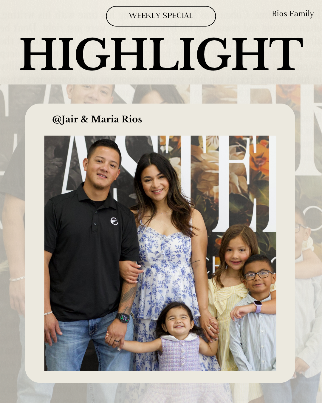 Rios Family