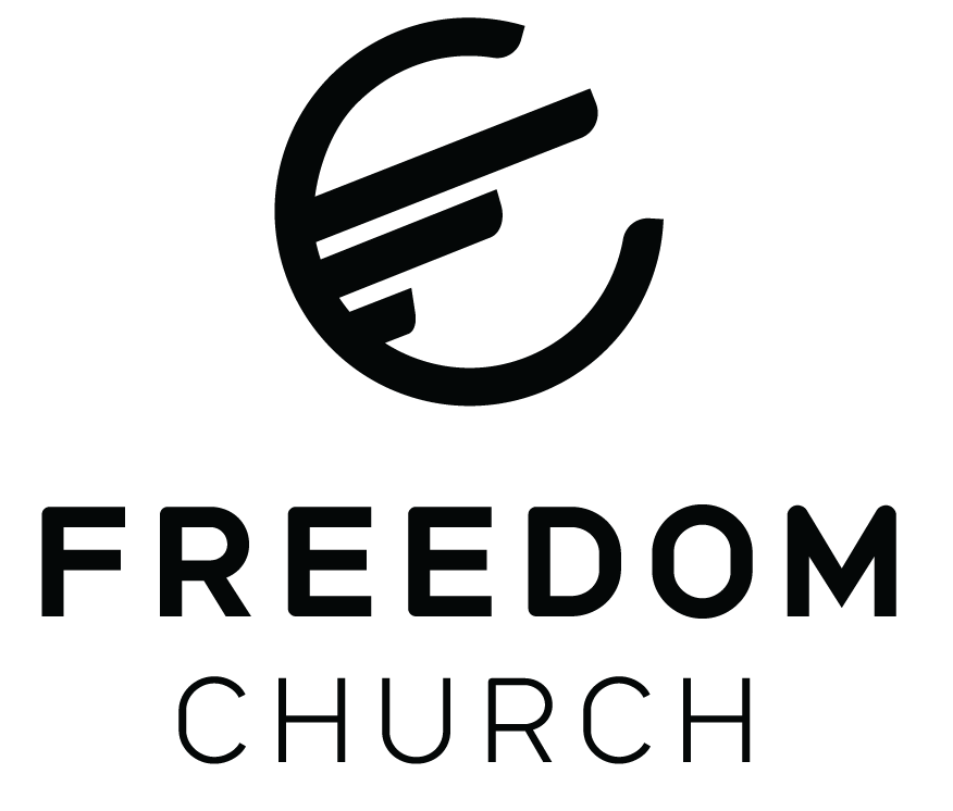 Freedom Church logo with stylized circular design