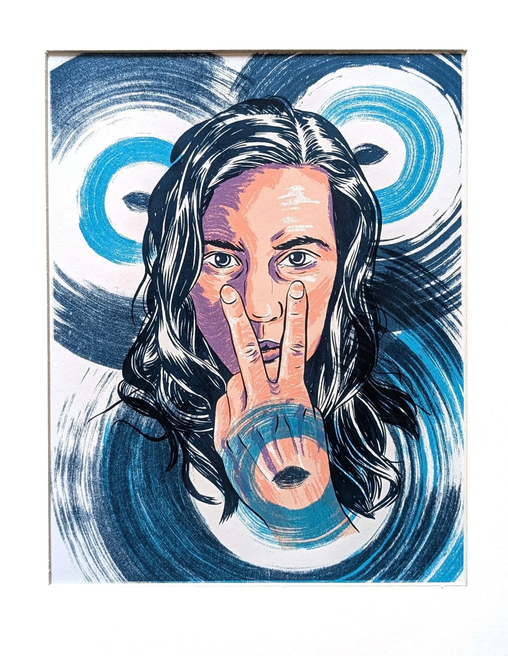 Angie Coe, Screen Print
