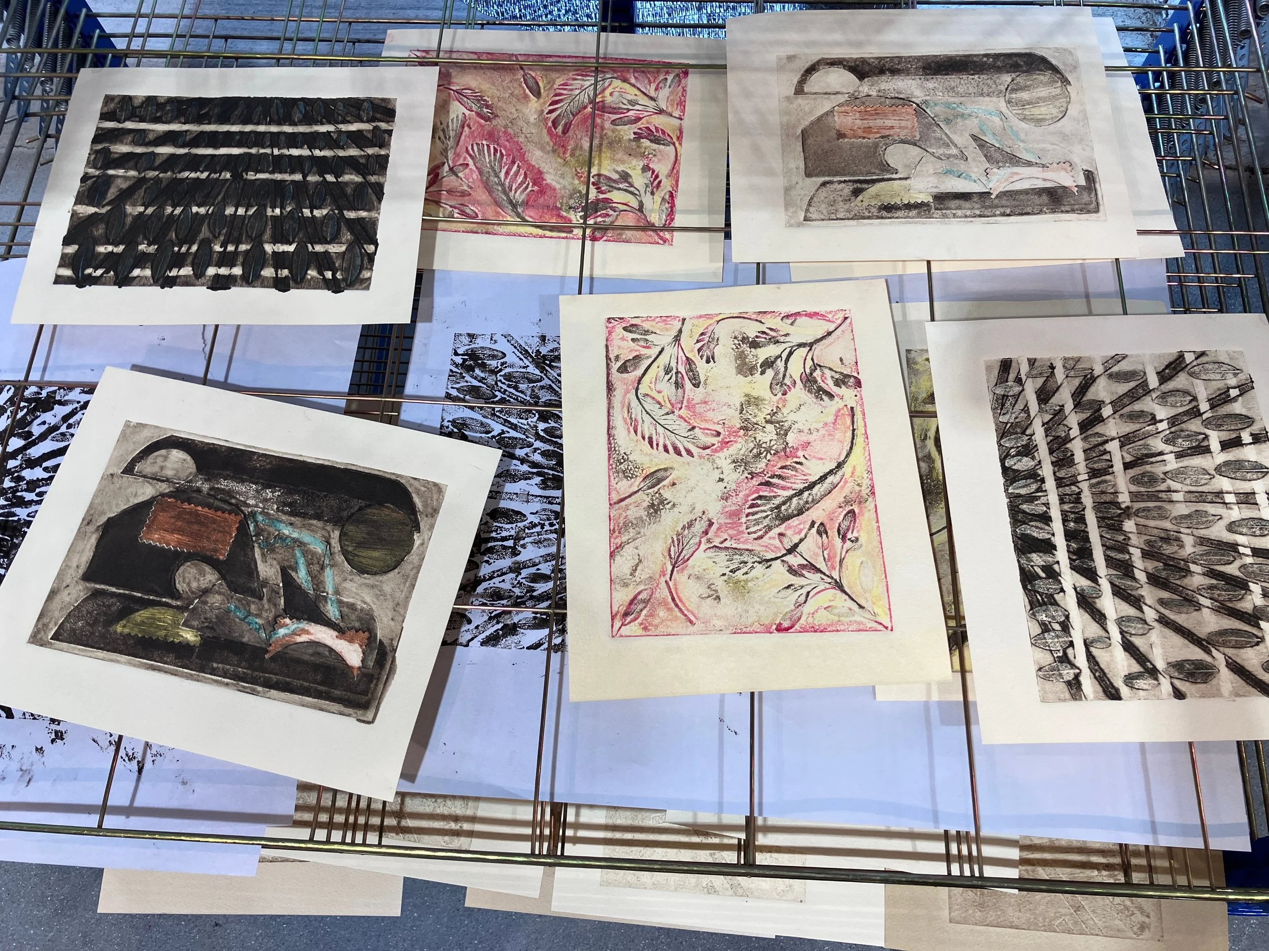 Workshop: Collagraph: Print-a-Collage