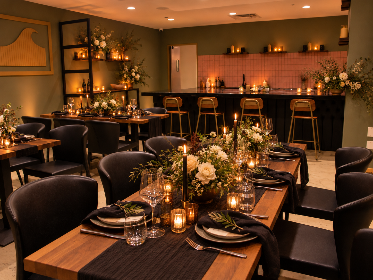 Candlelit Olive-Green Dining Room.png