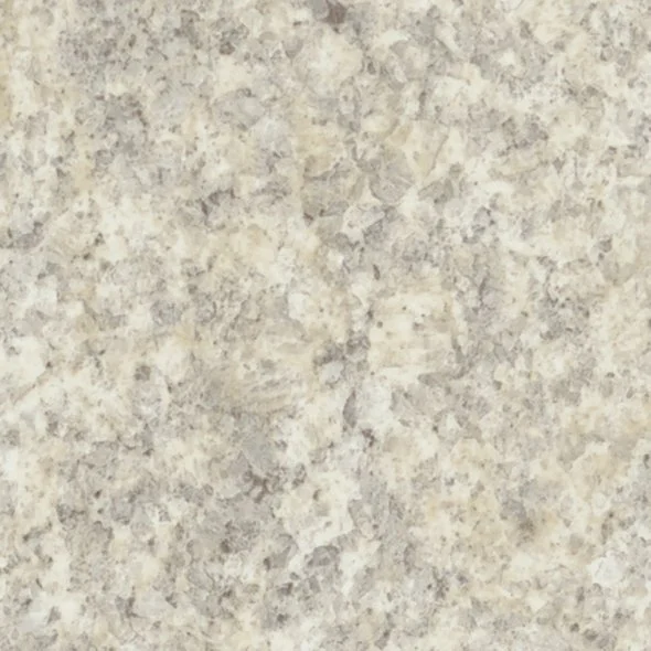Close-up of a speckled granite countertop surface.