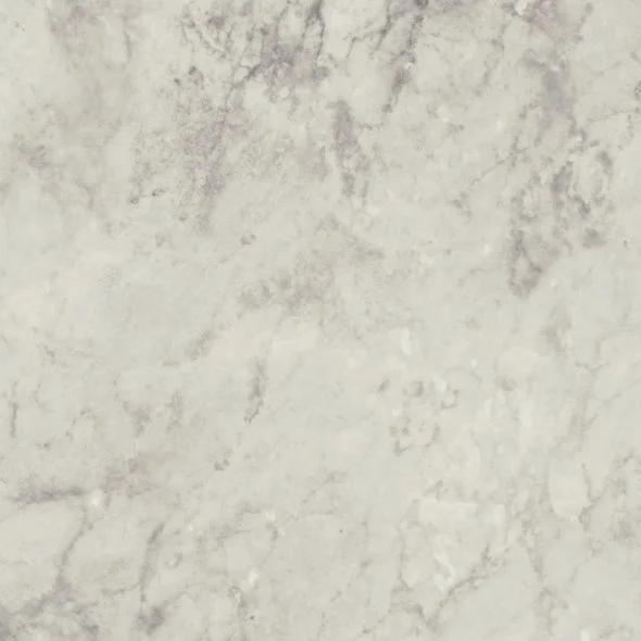 Close-up of a marble or stone surface with a light gray and white pattern.