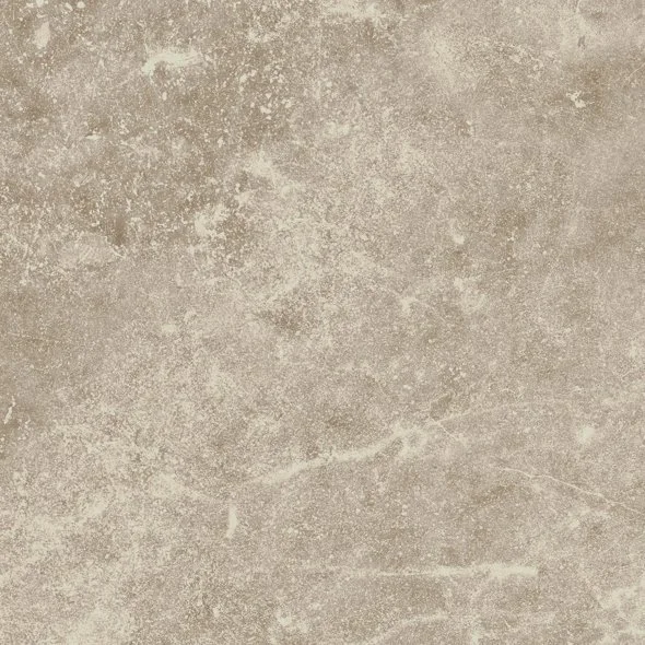 A textured, light brown or beige stone or concrete surface.