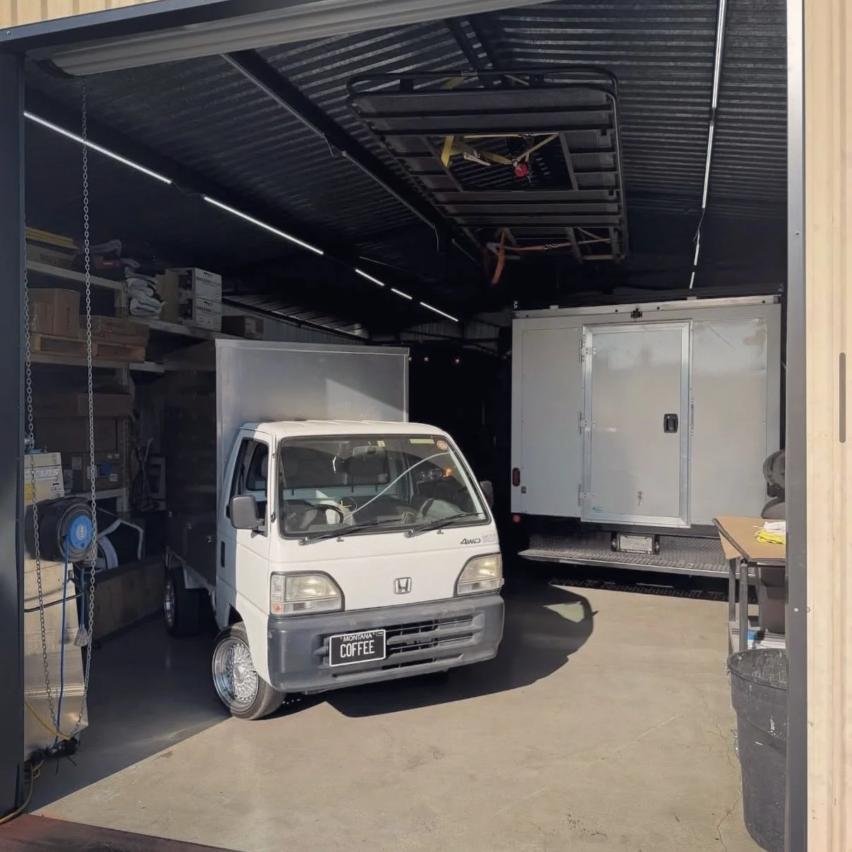 9/11/25 - It&rsquo;s been a couple months since we last updated, but the truck&rsquo;s interior buildout at GTVans is progressing. Inspired by overlanding builds, the design is really coming to life. The bar top seating area and slide outs are taking