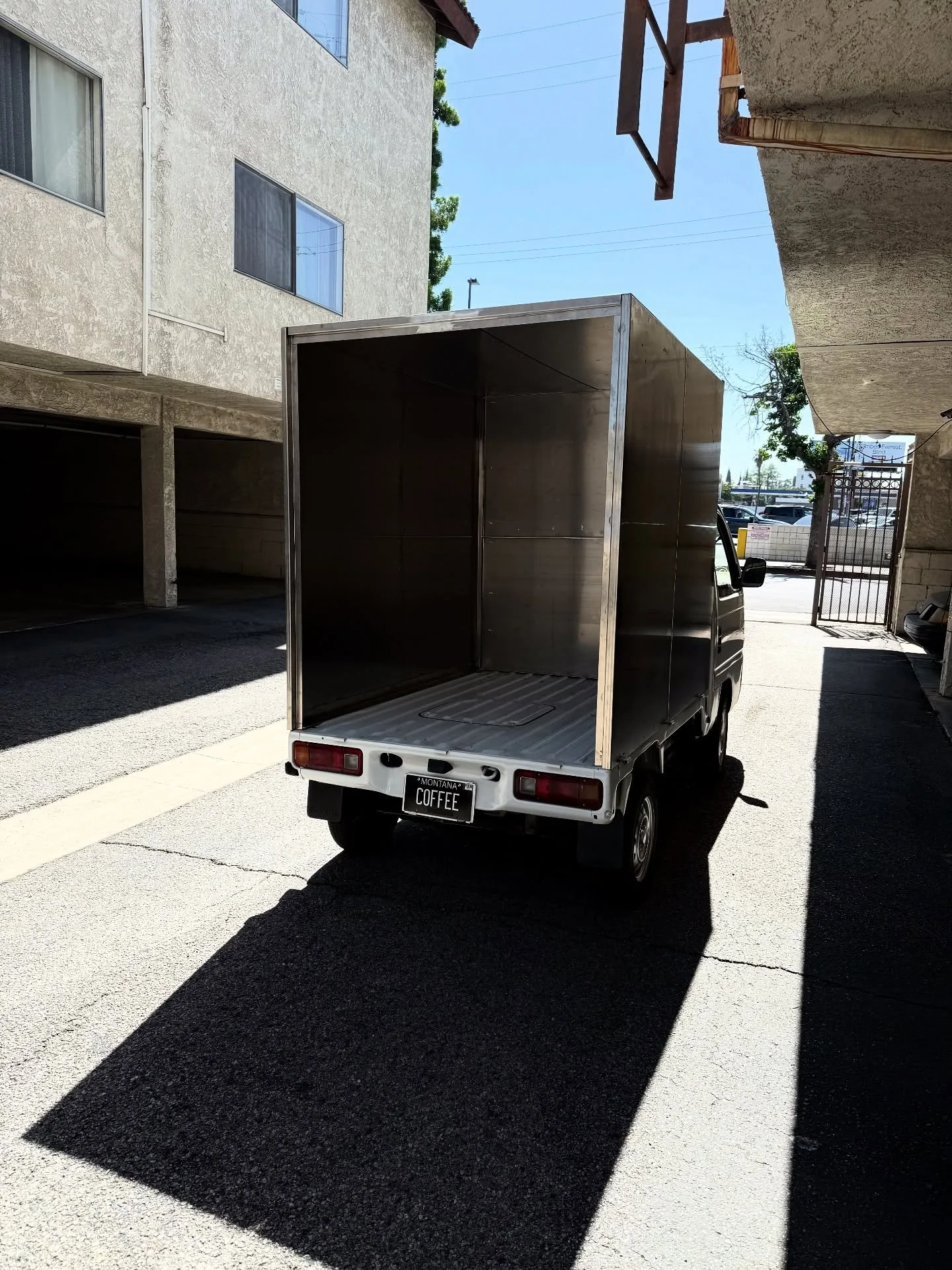 5/23/25 - the Acty is now officially street legal after a few weeks of paperwork. I&rsquo;m really hyped to have gotten the license plate "COFFEE". We've also made progress on the livery design and had our first drive on the street.