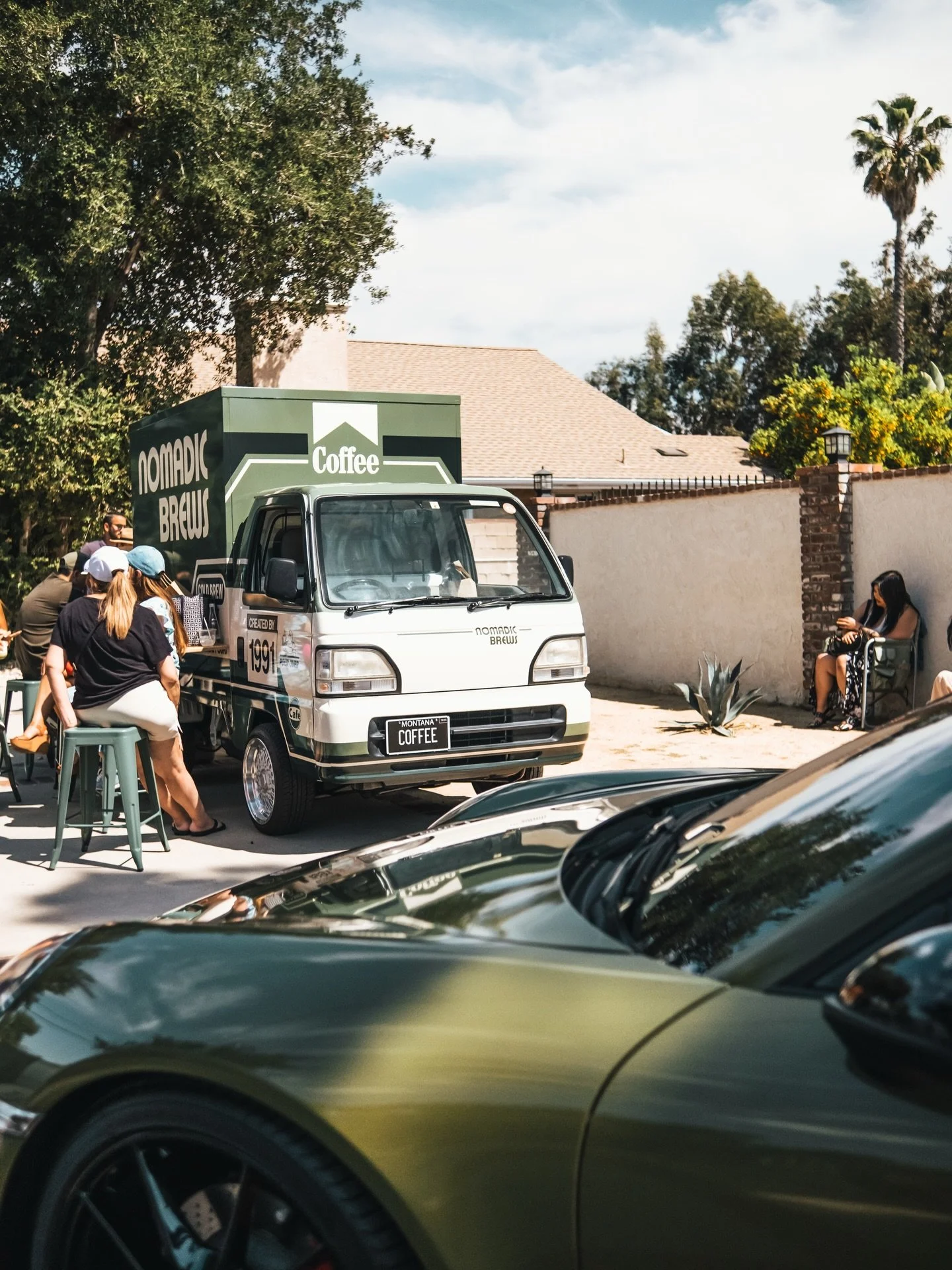 Yesterday was our first real run. Seeing friends and family pull up, grab a seat, and stay a while meant everything. Thank you! The bar built into the truck was always part of the vision, not just to serve drinks, but to create a place where people s