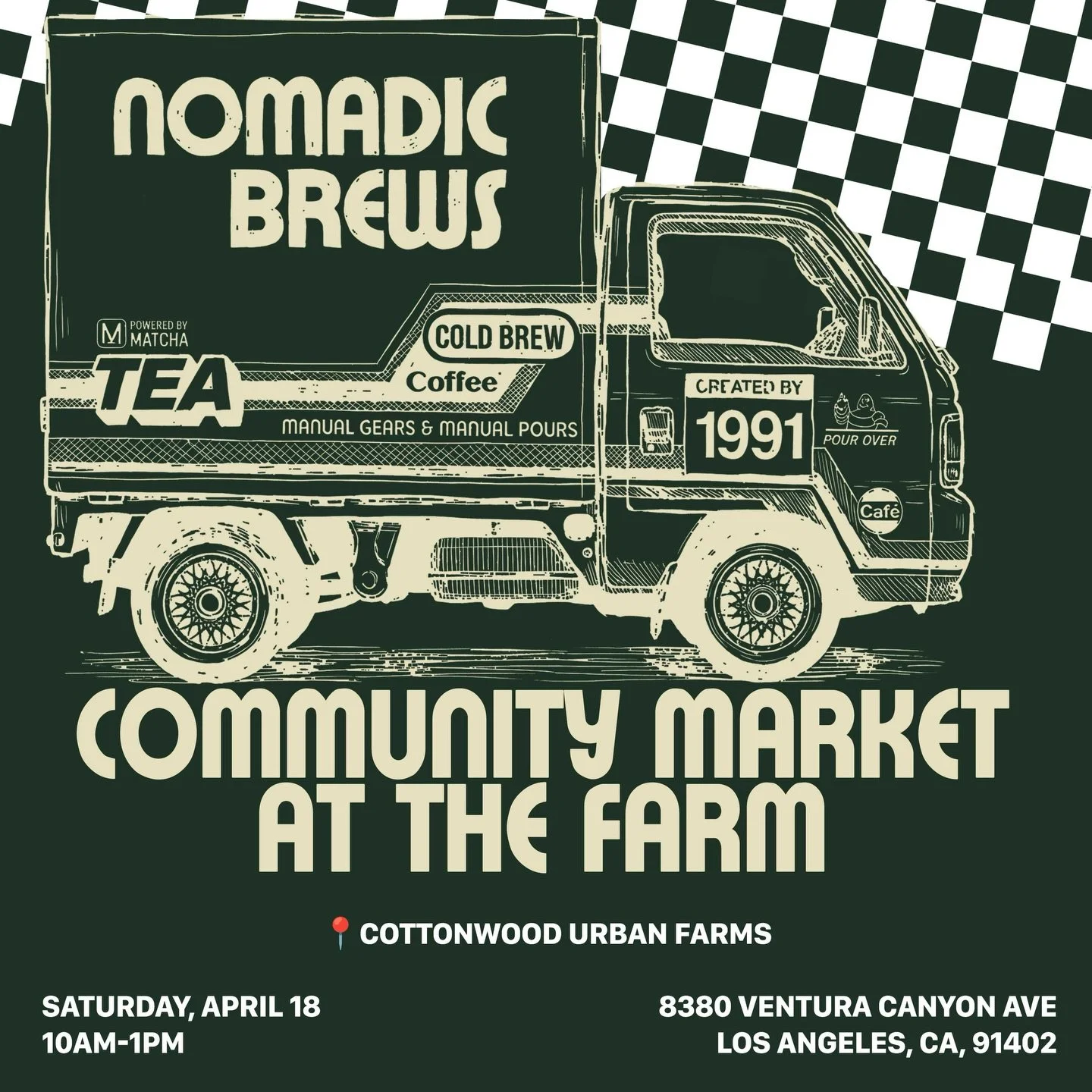 We&rsquo;re pulling up to @cufarm for a community day with @behindthebeet and @juntassocial.

Clothing swap, plant swap, local vendors, and a morning built around good food and good people.

We&rsquo;ll be serving specialty coffee, single origin matc