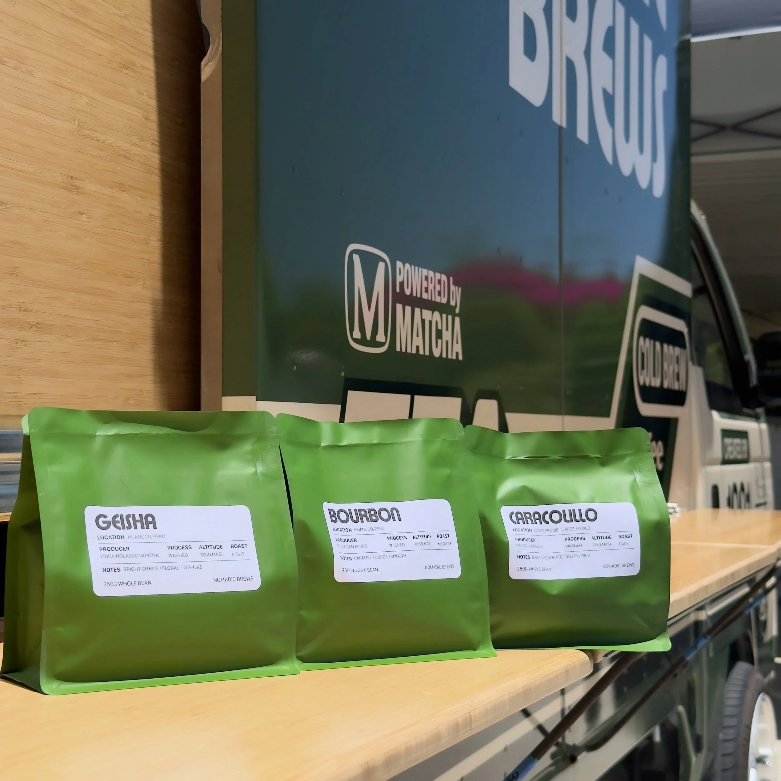 We&rsquo;ll have our imported coffees available at tomorrow&rsquo;s @behindthebeet x @juntassocial event.

If you&rsquo;ve been wanting to bring home the same coffees we brew at the truck, we&rsquo;ll have our Geisha, Bourbon, and Caracolillo availab