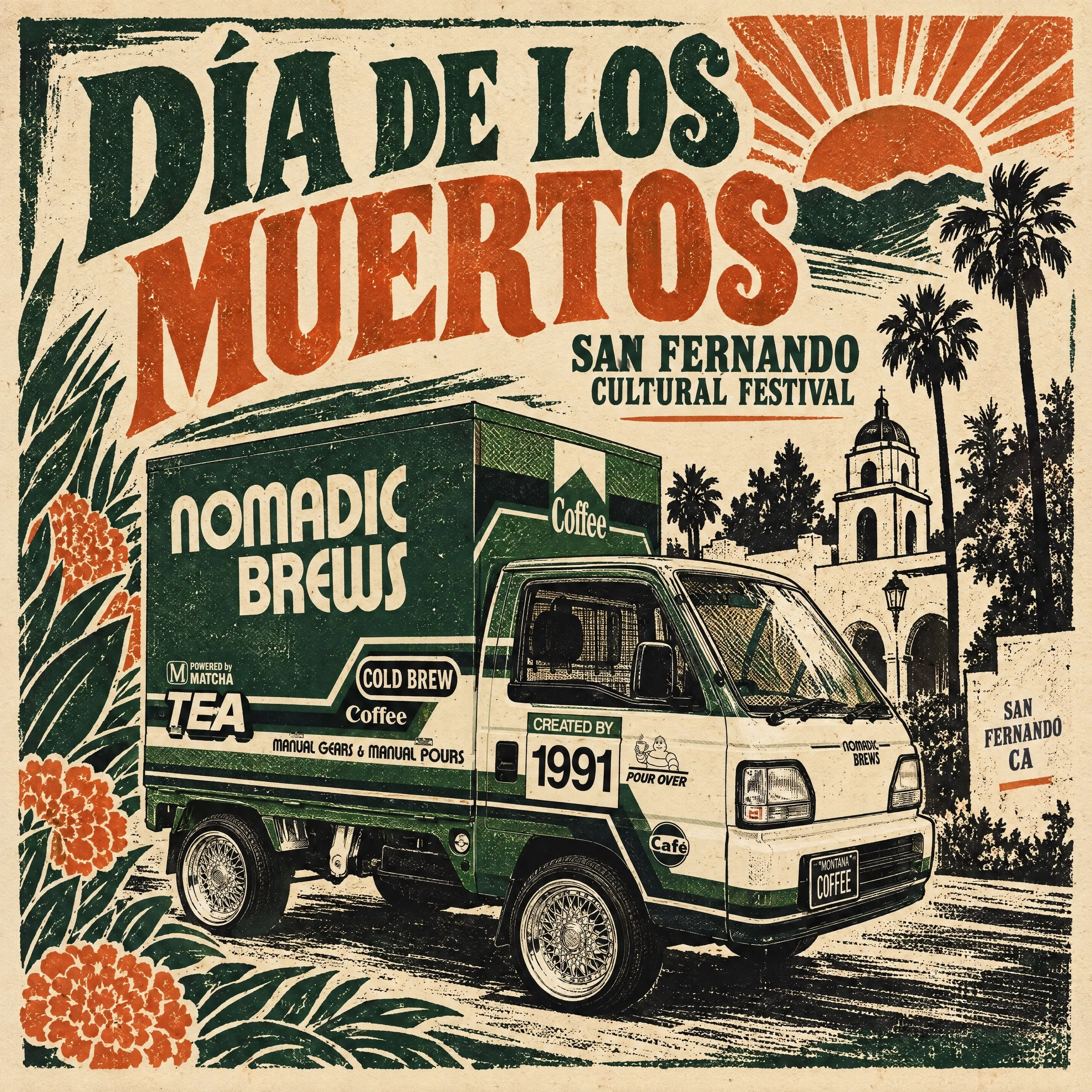 Nomadic Brews at Día de los Muertos Cultural Festival | San Fernando, CA