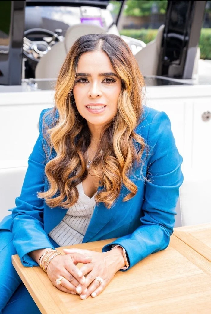 Dr. Sameena Rahman, board-certified OB-GYN and menopause specialist, founder of The GSM Collective in Chicago