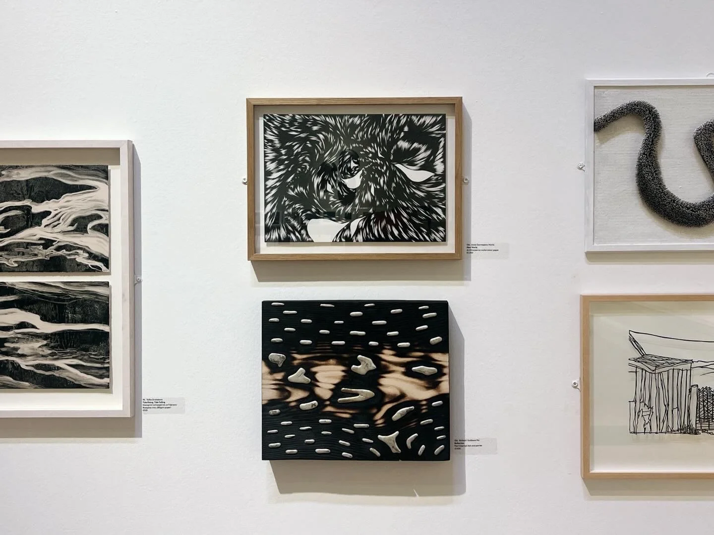 "New Word" Exhibited as part of The Thread Thats Pulls, by Visual Arts Scotland at the Royal Scottish Academy, Edinburgh 2025