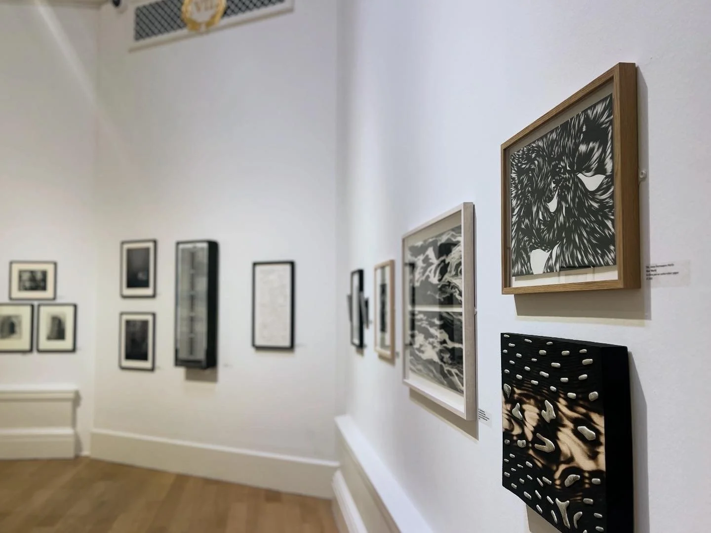 "New Word" Exhibited as part of The Thread Thats Pulls, by Visual Arts Scotland at the Royal Scottish Academy, Edinburgh 2025