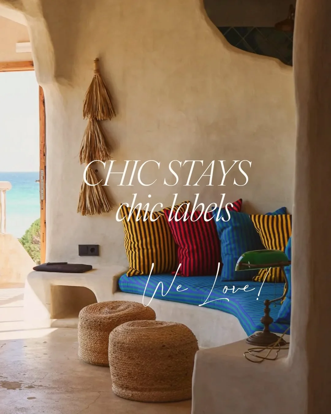 Because choosing the right hotel is a little like choosing the perfect outfit&mdash;it sets the tone for the entire trip.

Here are a few of my favorite European boutique hotels and brands:

🇵🇹 @hotelvermelho, Portugal &times; @entrudopt 
Bold craf