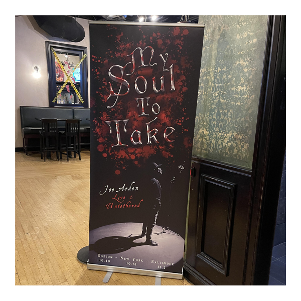 My Soul To Take: Joe Arden Live and Untethered Banner