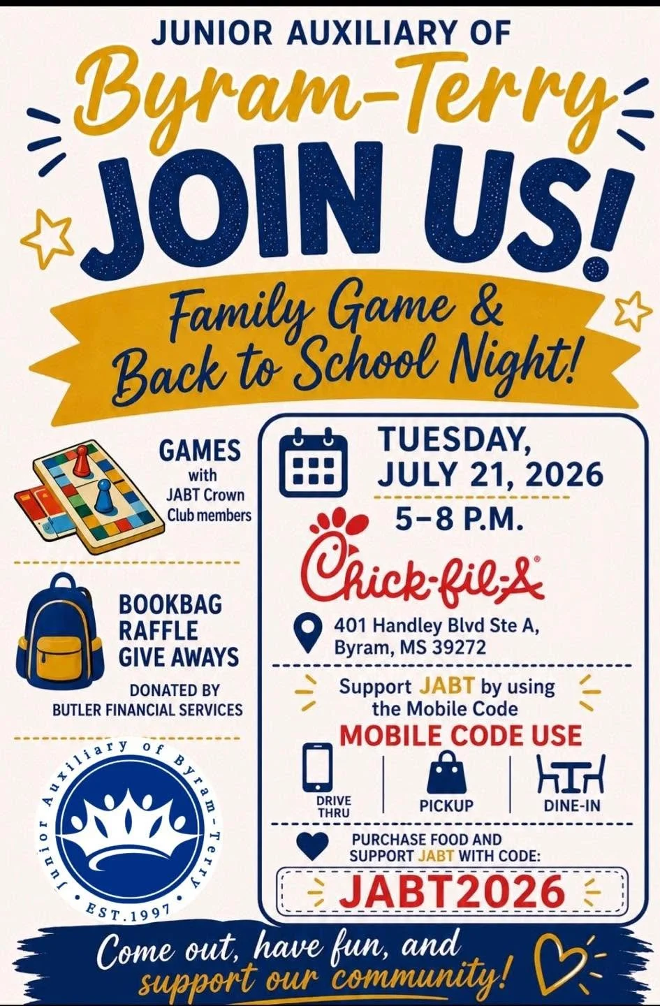 Family Game & Back-To-School Night