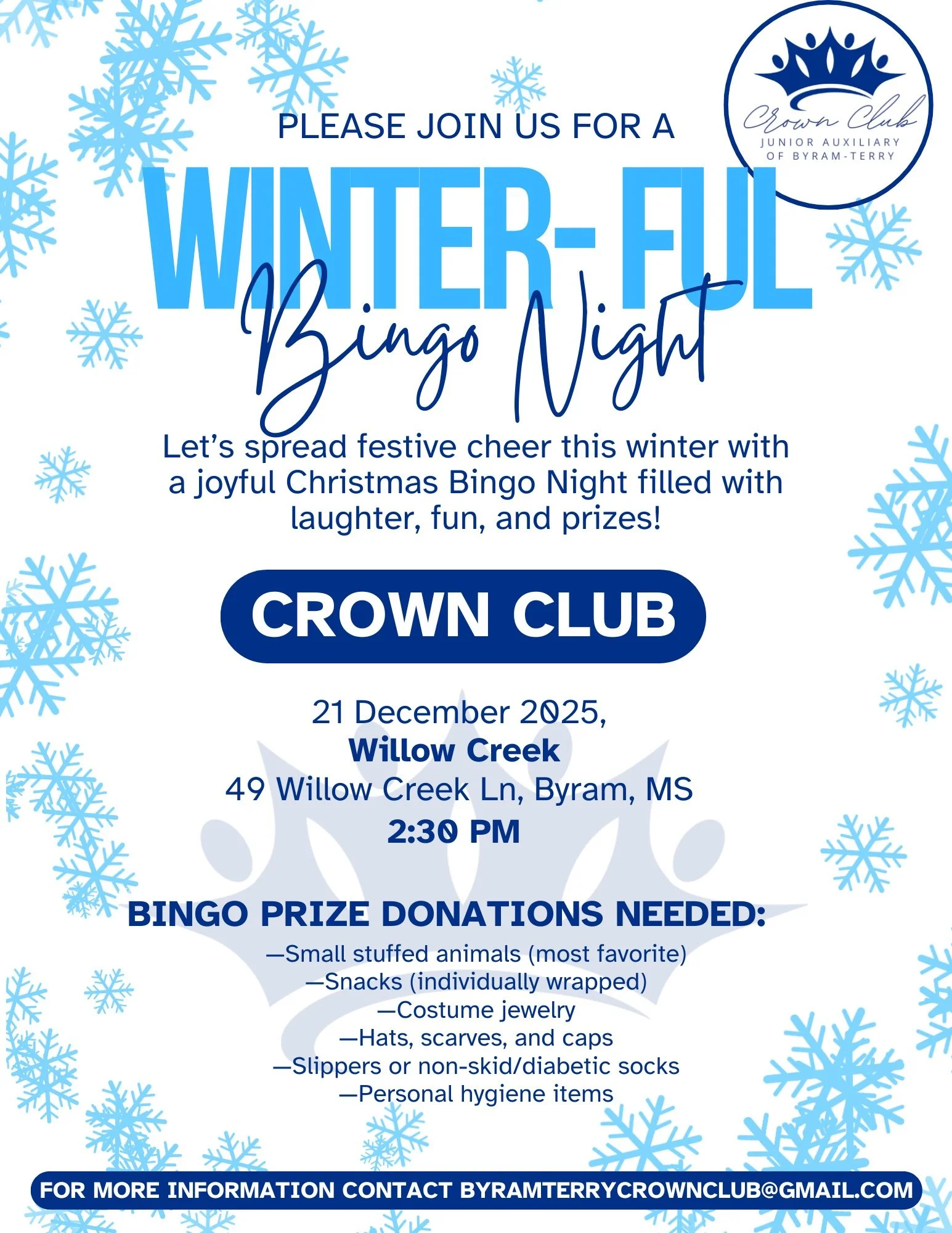 Crown Club: Bingo Night