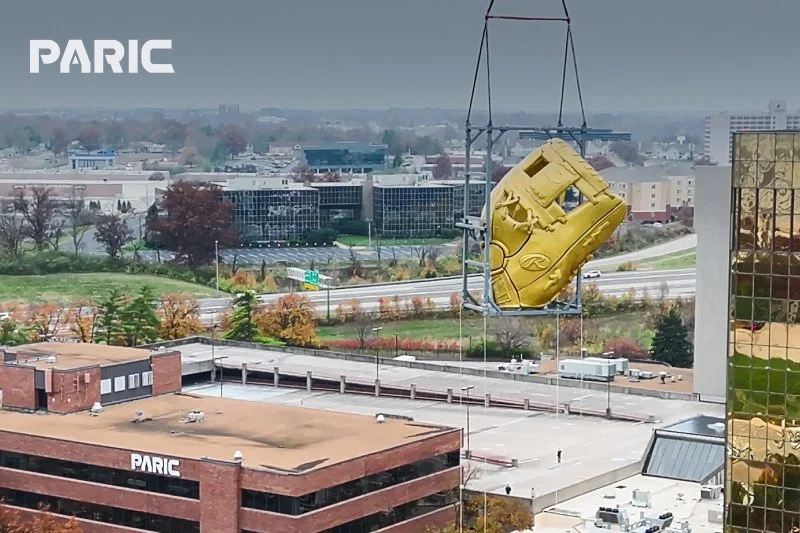 PARIC Installs 35,000-pound Gold Glove
