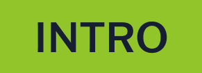 Green background with the word 'INTRO' in large black letters