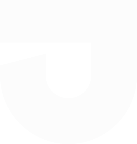 Close-up of a black and white graphic design featuring a circular shape with a thick black line extending from the top to the middle, creating an abstract, modern pattern.