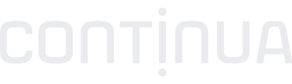 The word 'CONTINUA' written in white text on a black background.