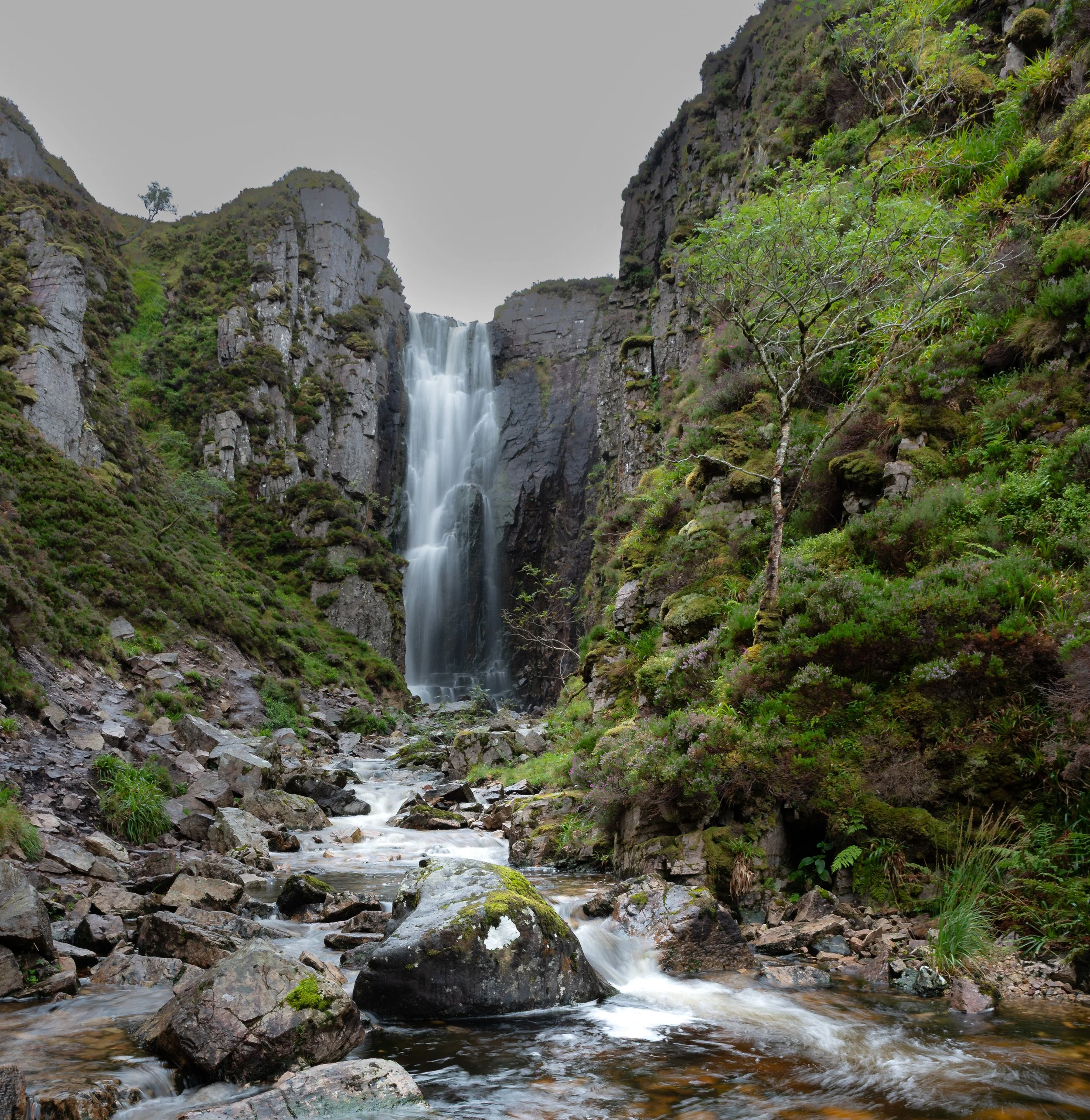 Allt Chranaidh Waterfall