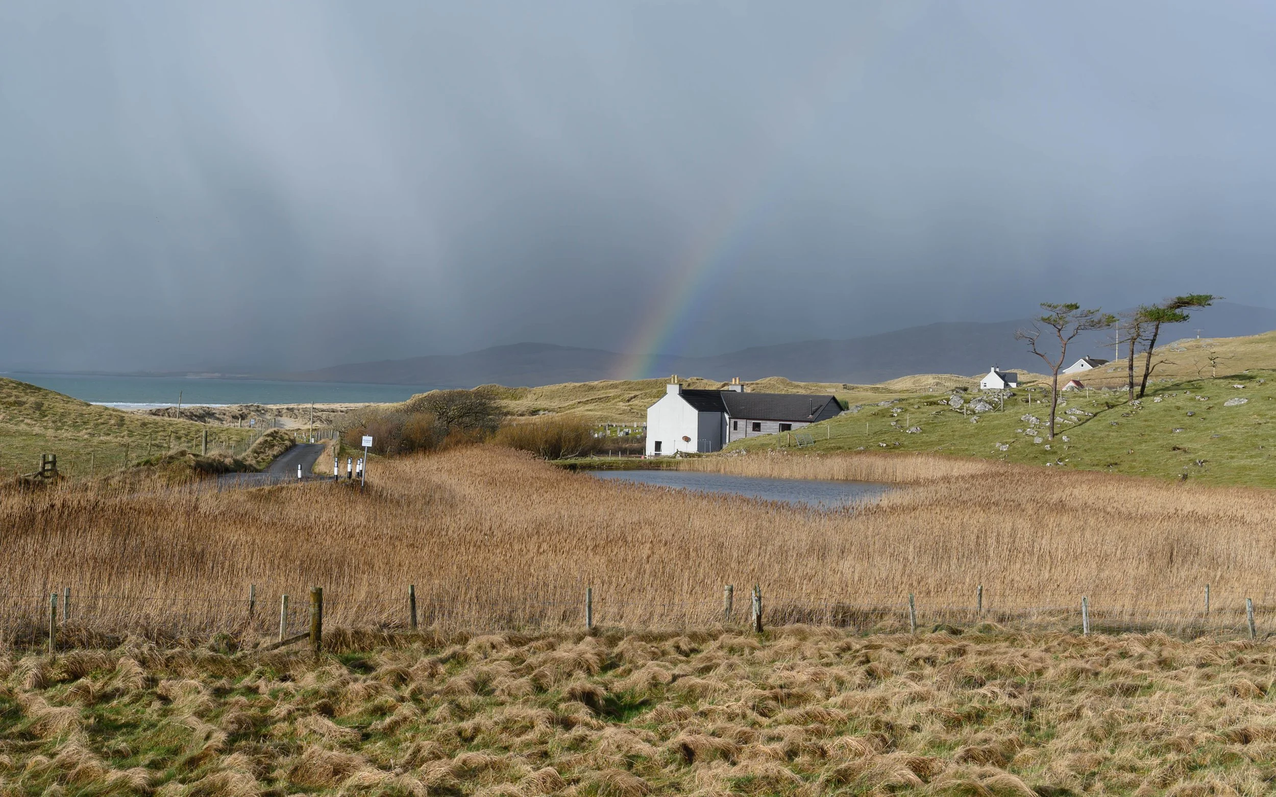 Rainbow over Taransay