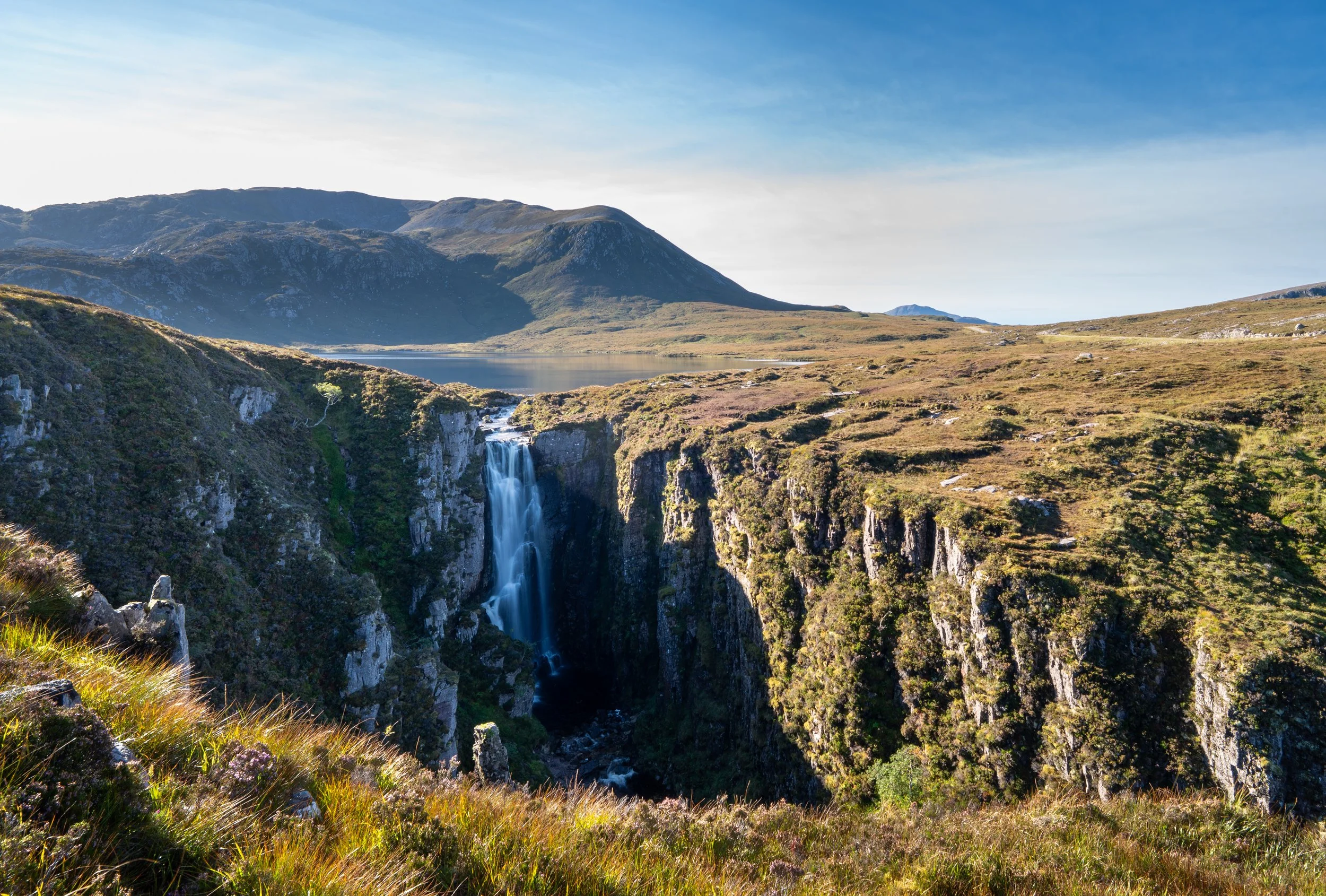 Allt Chranaidh Waterfall